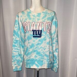 New York Giants Womens Cloud Coverage Sweatshirt